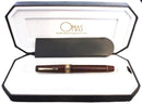 1992 OMAS COLOMBO II LIMITED EDITION 500th ANNIVERSARY BRIARWOOD FOUNTAIN PEN IN BOX NEVER INKED OFFERED BY ANTIQUE DIGGER
