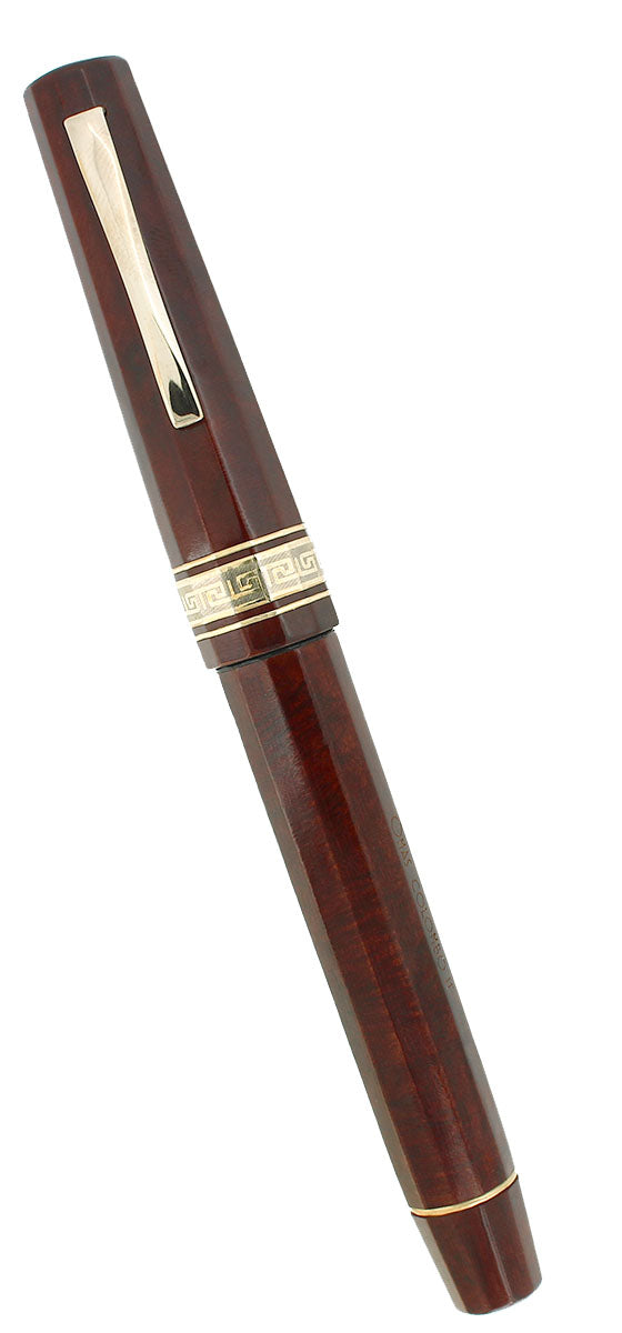 1992 OMAS COLOMBO II LIMITED EDITION 500th ANNIVERSARY BRIARWOOD FOUNTAIN PEN IN BOX NEVER INKED OFFERED BY ANTIQUE DIGGER