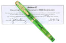 NEVER INKED 1992 PELIKAN M800 TRANSPARENT GREEN DEMONSTRATOR LIMITED EDITION FOUNTAIN PEN OFFERED BY ANTIQUE DIGGER