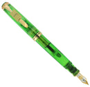NEVER INKED 1992 PELIKAN M800 TRANSPARENT GREEN DEMONSTRATOR LIMITED EDITION FOUNTAIN PEN OFFERED BY ANTIQUE DIGGER
