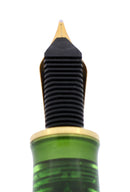 NEVER INKED 1992 PELIKAN M800 TRANSPARENT GREEN DEMONSTRATOR LIMITED EDITION FOUNTAIN PEN OFFERED BY ANTIQUE DIGGER