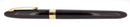 C1992 SHEAFFER CREST BLACK LAQUE 18K MEDIUM NIB FOUNTAIN PEN NEVER INKED OFFERED BY ANTIQUE DIGGER