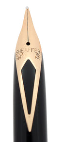 MINT C1992 SHEAFFER TARGA SLIMLINE GOLD FLUTED FOUNTAIN PEN NEVER INKED OFFERED BY ANTIQUE DIGGER