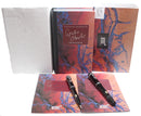 STICKERED 1993 MONTBLANC AGATHA CHRISTIE LIMITED EDITION MEISTERSTUCK FOUNTAIN PEN & PENCIL SET NEVER INKED OFFERED BY ANTIQUE DIGGER