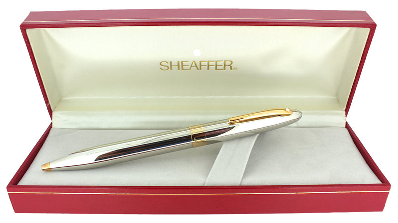 C1992 SHEAFFER CREST PALLADIUM TWIST ACTION BALLPOINT PEN NEW OLD STOCK OFFERED BY ANTIQUE DIGGER