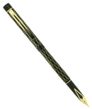 C1993 SHEAFFER TARGA SLIMLINE MODEL 679s TULLE FOUNTAIN PEN 14K NIB NEVER INKED OFFERED BY ANTIQUE DIGGER