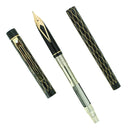 C1993 SHEAFFER TARGA SLIMLINE MODEL 679s TULLE FOUNTAIN PEN 14K NIB NEVER INKED OFFERED BY ANTIQUE DIGGER