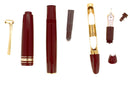 C1995 MONTBLANC MEISTERSTUCK BORDEAUX TRAVELER'S N° 147 FOUNTAIN PEN SERVICED OFFERED BY ANTIQUE DIGGER