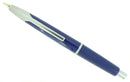 CIRCA 1996 NAMIKI FACETED BLUE VANISHING POINT 14K BROAD NIB FOUNTAIN PEN OFFERED BY ANTIQUE DIGGER
