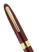 C1996 SHEAFFER CREST FLAME RED TWIST ACTION BALLPOINT PEN NEW OLD STOCK OFFERED BY ANTIQUE DIGGER