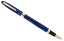C1996 SHEAFFER CREST ULTRAMARINE BLUE LAQUE 18K F NIB FOUNTAIN PEN NEVER INKED OFFERED BY ANTIQUE DIGGER