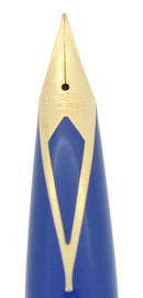 SHEAFFER IMPERIAL MODEL 2662 ULTRAMARINE BLUE FOUNTAIN PEN NEVER INKED IN ORIGINAL BOX OFFERED BY ANTIQUE DIGGER