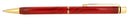 CIRCA 1996 SHEAFFER TARGA FLAME RED SWIRL BALLPOINT PEN MINT SCARCE COLOR OFFERED BY ANTIQUE DIGGER