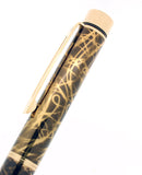 C1996 SHEAFFER TARGA LAQUE FILIGREE FOUNTAIN PEN & BALLPOINT SET NEVER INKED OFFERED BY ANTIQUE DIGGER