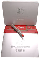 1997 OMAS LIMITED EDITION STERLING SILVER RETURN TO THE MOTHERLAND FOUNTAIN PEN NEVER INKED OFFERED BY ANTIQUE DIGGER