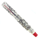 1997 OMAS LIMITED EDITION STERLING SILVER RETURN TO THE MOTHERLAND FOUNTAIN PEN NEVER INKED OFFERED BY ANTIQUE DIGGER
