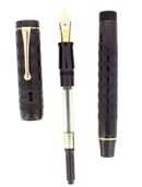 1998 BEXLEY LIMITED EDITION 5TH YEAR ANNIVERSARY EBONITE FOUNTAIN PEN NEVER INKED MINT OFFERED BY ANTIQUE DIGGER