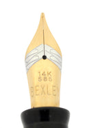 1998 BEXLEY LIMITED EDITION 5TH YEAR ANNIVERSARY EBONITE FOUNTAIN PEN NEVER INKED MINT OFFERED BY ANTIQUE DIGGER