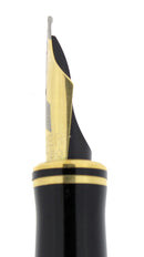 1998 PARKER DUOFOLD INTERNATIONAL BLUE MARBLE FOUNTAIN PEN 18K FINE NIB NEW IN BOX OFFERED BY ANTIQUE DIGGER