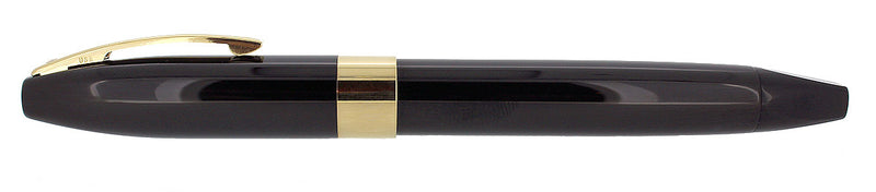 C1999 SHEAFFER LEGACY BLACK LAQUE 18K EXTRA-FINE NIB FOUNTAIN PEN NEVER INKED NOS OFFERED BY ANTIQUE DIGGER