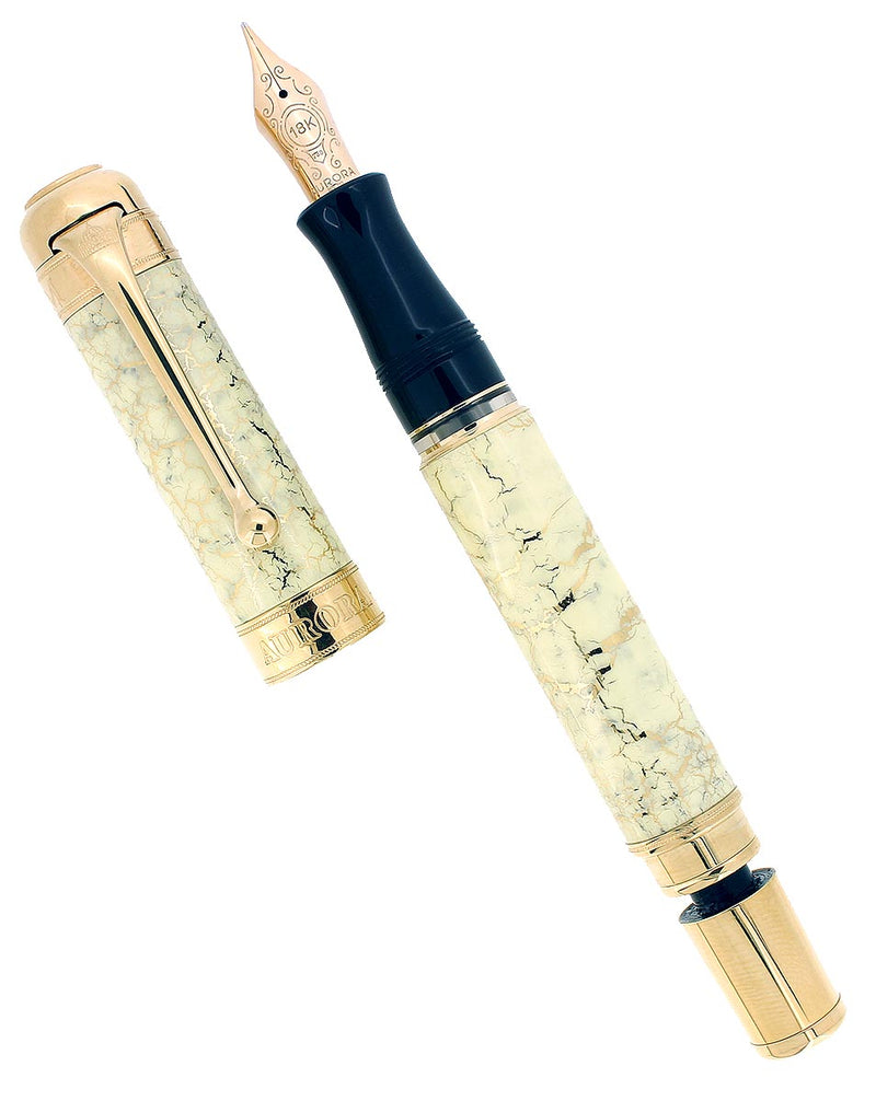 2000 AURORA JUBILAEUM LIMITED EDITION 966/2000 FOUNTAIN PEN NEVER INKED BOXED MINT OFFERED BY ANTIQUE DIGGER