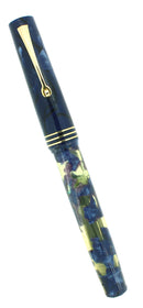OMAS 75TH ANNIVERSARY EXTRA LUCENS BLUE LIMITED EDITION 12 OF 500 FOUNTAIN PEN MINT IN BOX OFFERED BY ANTIQUE DIGGER