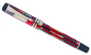 2002 PARKER DUOFOLD INTERNATIONAL RED MOSAIC FOUNTAIN PEN 18K NIB NEW IN BOX OFFERED BY ANTIQUE DIGGER