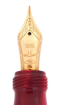 2002 ANCORA LIMITED EDITION 38/88 VEZUVIO RED FOUNTAIN PEN 18K FINE NIB MINT OFFERED BY ANTIQUE DIGGER