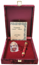 2002 ANCORA LIMITED EDITION 38/88 VEZUVIO RED FOUNTAIN PEN 18K FINE NIB MINT OFFERED BY ANTIQUE DIGGER