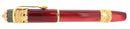 2002 ANCORA LIMITED EDITION 38/88 VEZUVIO RED FOUNTAIN PEN 18K FINE NIB MINT OFFERED BY ANTIQUE DIGGER