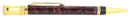 2003 PARKER DUOFOLD RED MARBLED BALLPOINT PEN MADE IN UK