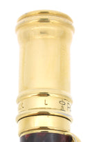 2003 PARKER DUOFOLD RED MARBLED BALLPOINT PEN MADE IN UK