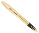 2003 SHEAFFER LEGACY HERITAGE BRUSHED GOLD 18K MED NIB FOUNTAIN PEN NEVER INKED OFFERED BY ANTIQUE DIGGER
