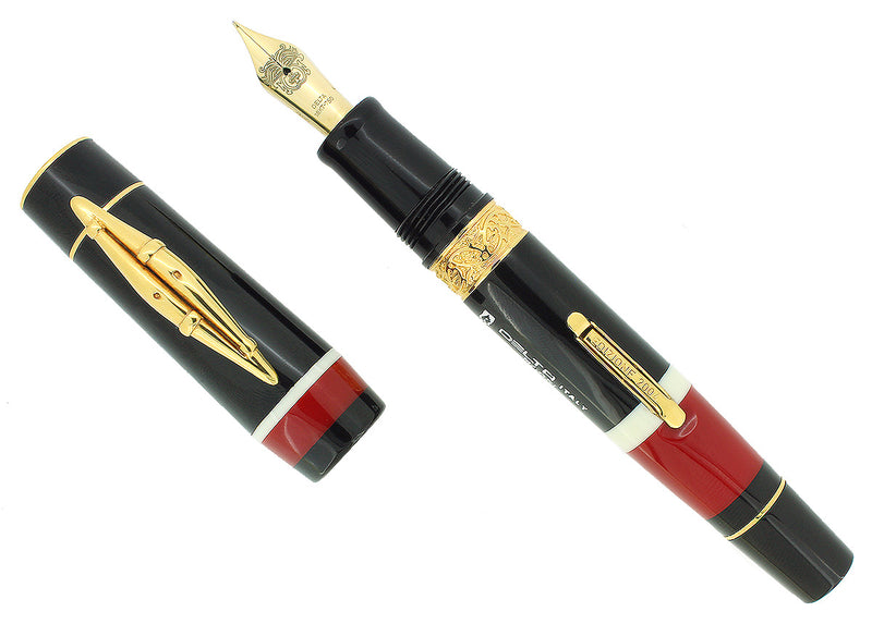 2004 DELTA MAORI LIMITED EDITION STERLING VERMEIL INDIGENOUS PEOPLE COLLECTION FOUNTAIN PEN OFFERED BY ANTIQUE DIGGER