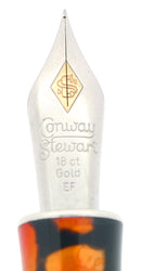 2005 CONWAY STEWART STERLING DURO LIMITED EDITION 29 OF 543 FOUNTAIN PEN MINT OFFERED BY ANTIQUE DIGGER