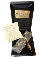 2008 BEXLEY OWNERS CLUB LIMITED EDITION 29/150 VERMEIL OVER STERLING FOUNTAIN PEN NOS NEVER INKED OFFERED BY ANTIQUE DIGGER