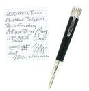 2010 MONTBLANC MARK TWAIN LIMITED EDITION BALLPOINT PEN MINT IN BOX OFFERED BY ANTIQUE DIGGER