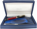 2010 PELIKAN M800 SOUVERAN 18C FINE NIB RED STRIPE FOUNTAIN PEN NEAR MINT W/BOX OFFERED BY ANTIQUE DIGGER