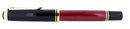 2010 PELIKAN M800 SOUVERAN 18C FINE NIB RED STRIPE FOUNTAIN PEN NEAR MINT W/BOX OFFERED BY ANTIQUE DIGGER