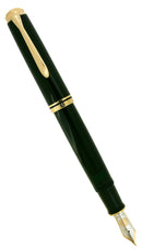2022 PELIKAN M1000 SOUVERAN GOLD TRIM 18C F-BBB 2.03MM FLEX NIB BLACK FOUNTAIN PEN MINT NEW IN BOX OFFERED BY ANTIQUE DIGGER