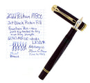 2022 PELIKAN M800 SOUVERAN GOLD TRIM 18C EXTRA FINE NIB BLACK FOUNTAIN PEN MINT NEW IN BOX OFFERED BY ANTIQUE DIGGER