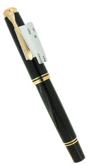 2022 PELIKAN M800 SOUVERAN GOLD TRIM 18C EXTRA FINE NIB BLACK FOUNTAIN PEN MINT NEW IN BOX OFFERED BY ANTIQUE DIGGER