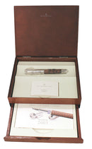 NEW IN BOX GRAF VON FABER-CASTELL 2003 PEN OF THE YEAR SNAKEWOOD MINT CONDITION OFFERED BY ANTIQUE DIGGER