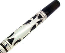 C1915 WATERMAN 414 PSF STERLING TREFOIL VINE OVERLAY FOUNTAIN PEN RESTORED