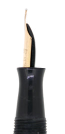 C1924 WATERMAN STERLING HAND ENGRAVED VINE 452 1/2V FOUNTAIN PEN RESTORED OFFERED BY ANTIQUE DIGGER