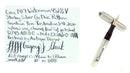 C1917 WATERMAN STERLING GOTHIC OVERLAY 452 1/2V XF-BBB NIB FOUNTAIN PEN RESTORED OFFERED BY ANTIQUE DIGGER