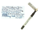1920S WATERMAN 452 STERLING GOTHIC OVERLAY FOUNTAIN PEN F-BBB FLEX NIB RESTORED OFFERED BY ANTIQUE DIGGER