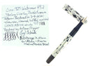 1920S WATERMAN 452 STERLING BASKETWEAVE OVERLAY FOUNTAIN PEN XF-BB NIB RESTORED OFFERED BY ANTIQUE DIGGER