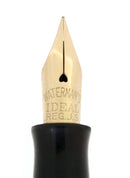 1920S WATERMAN 452 STERLING BASKETWEAVE OVERLAY FOUNTAIN PEN XF-BB NIB RESTORED OFFERED BY ANTIQUE DIGGER