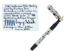 1920S WATERMAN 452 STERLING OVERLAY FOUNTAIN PEN F-BBB+ 2.48MM FLEX NIB RESTORED OFFERED BY ANTIQUE DIGGER
